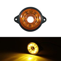 Ліхтар LED габаритний 12В-24В 10 діодів 75х55х20 мм IP67 помаранчевий