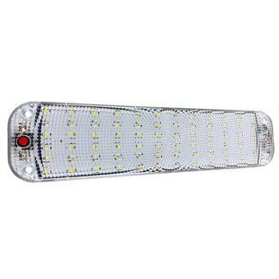 Ліхтар LED для освітлення салону з вимикачем 12В-80В 250х60х10 мм