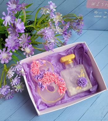 Мыло ручной работы Набор 8 марта цветочный