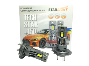 Комплект світлодіодних ламп StarLight TechStar +150% H7/H18 5500K 9-16V