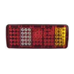 Фонарь задний универсальный на LED-диодах 24 Вольта на грузовики, прицепы и полуприцепы (МАЗ, КАМАЗ и т.п.) 340х135х30