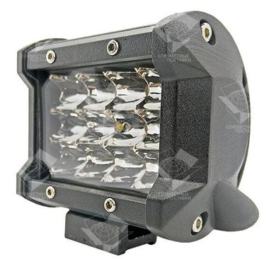LED фара 36W 12 x 3W прямокутний корпус 2200 LM LED фара робоча 36 Ватт