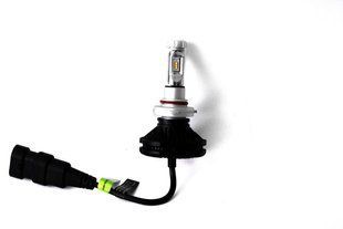 Комплект світлодіодних ламп AllLight X3 HB3 50W 6000K 6000lm з радіатором та світлофільтрами (3000K/8000K) 12-24V