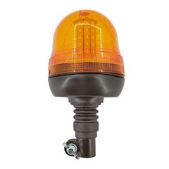 Проблесковый маячок LED мигалка 30W 60x0.5W 127х240 мм крепление на штырь (на John Deere и др.)