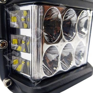 LED фара 60W 12 діодів широкий промінь, 4300 LM 10-30V 6000K