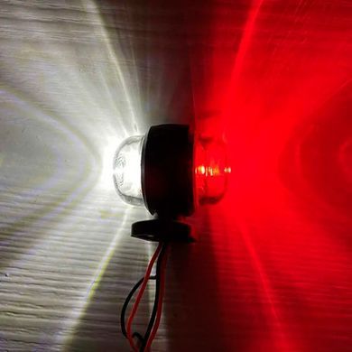 Фонарь LED габаритный заноса прицепа 12-24 В 62х48 мм