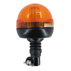 Проблесковый маячок LED мигалка 20W 40x0.5W 128х200 мм крепеж на штырь (на John Deere и др.)