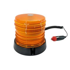 Проблисковий маячок LED мигалка на магніті 112х122 мм оранжевий