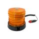 Проблесковый маячок LED мигалка на магните 112х122 мм оранжевый