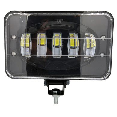 LED фара 50W 5x10W протитуманна чітка світло-тіньова межа 4000 LM 12-24V, 6000K