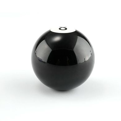 Ручка рычага КПП Черный бильярдный шар из акрила наконечник рукоятка