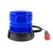 Проблесковый маячок LED мигалка на магните 112х122 мм синий