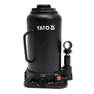Домкрат гидравлический 20 тонн YATO бутылочный 242-452 мм YT-17007