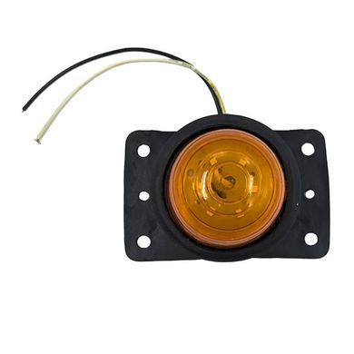 Ліхтар LED габаритний 12В-24В 6 діодів 92х59х65 мм IP67 помаранчевий