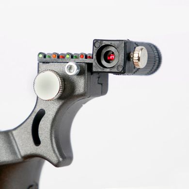 Рогатка тактична Slingshot з лазерним прицілом та бульбашковим рівнем для спорта та полювання