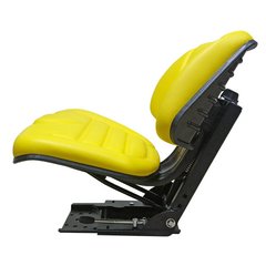 Сиденье желтое John Deere кресло с регулировкой веса водителя (Турция)