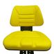 Сиденье желтое John Deere кресло с регулировкой веса водителя (Турция)