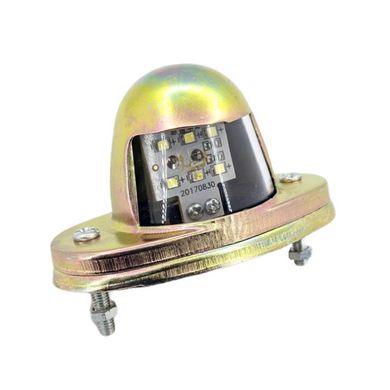 Фонарь LED освещения номерного знака 12V 6 диодов 95х95х95 мм
