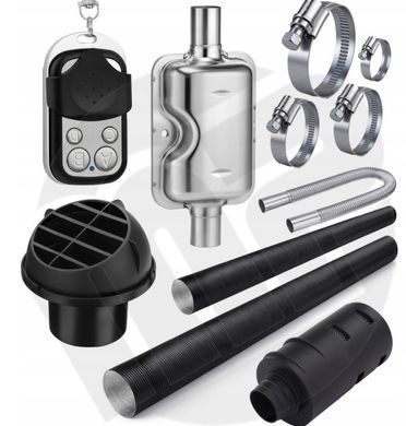 Дизельний автономний обігрівач 9 кВт TOOLME (12V/24V/230V) &mdash; Bluetooth, пульт ДК, для авто та приміщень