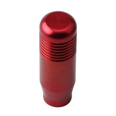 Ручка важеля КПП Червона 85х30 мм алюміній наконечник рукоятка