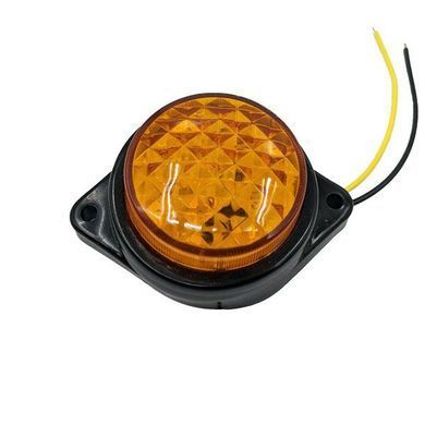 Фонарь LED габаритный 12В-24В 6 диодов 81х55х31 мм IP67 оранжевый