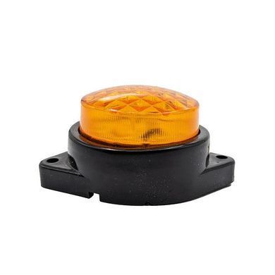 Фонарь LED габаритный 12В-24В 6 диодов 81х55х31 мм IP67 оранжевый