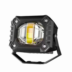 LED фара 20W мото-фара ближнє дальнє світло з чітким світловим кордоном 9, 12, 24, 32 В 2000 LM 69х54x52 мм