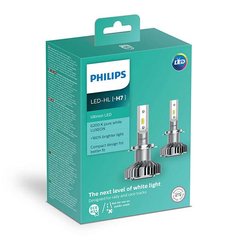 Комплект диодных ламп PHILIPS 11972ULWX2 LED H7 Ultion +160% 6200K