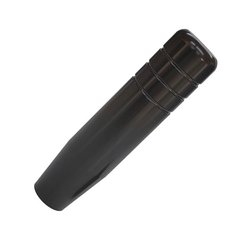 Ручка важеля КПП Чорна 130х31 мм алюміній наконечник рукоятка