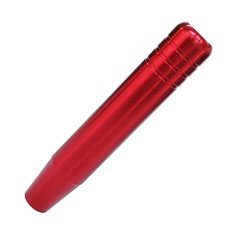 Ручка рычага КПП Красная 180х31 мм алюминий наконечник рукоятка