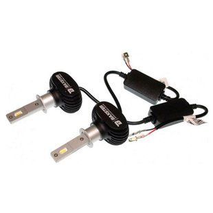 Комплект LED ламп BAXSTER S1 H1 5000K 4000lm CAN+EMS з радіатором Gen3