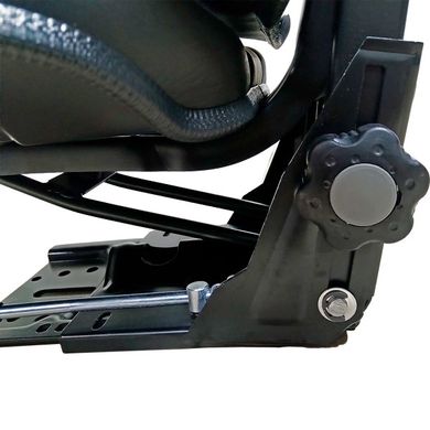 Сиденье тракторное универсальное улучшенное, кресло с регулировкой веса водителя (Турция)