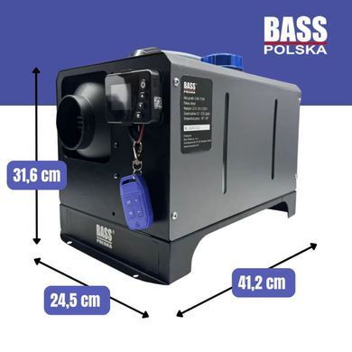 Автомобільний дизельний обігрівач WEBASTO Bass Polska 8кВт з Wi-Fi і паливним баком на 5 л