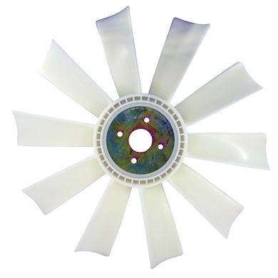 Крильчатка вентилятора ЯМЗ-236, ЯМЗ-238 238-1308012 (пластик, d=550 мм, 10 лопатей шириною 83 мм)
