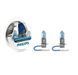 Комплект галогеновых ламп PHILIPS 13336MDBVS2 H3 70W 24V PK22s MasterDuty BlueVision