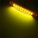 Ліхтар LED габаритний 24V жовтий IP67 100х15 мм з кріпленням