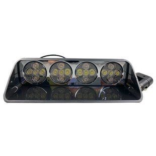 Проблисковий LED-маячок стробоскоп 9-80В білий спалах 280х140х70 мм