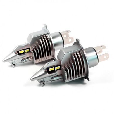 Комплект світлодіодних ламп FIGHTER H4 60W/set 9-30v 6000K 12-24V