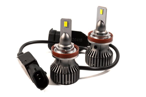Комплект LED ламп HeadLight F1X H11 (PGJ19-2) 52W 12V 8400Lm с активным охлаждением (увеличенная светоотдача)