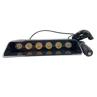 Проблисковий LED-маячок стробоскоп 9-80В помаранчевий спалах 205х120х60 мм