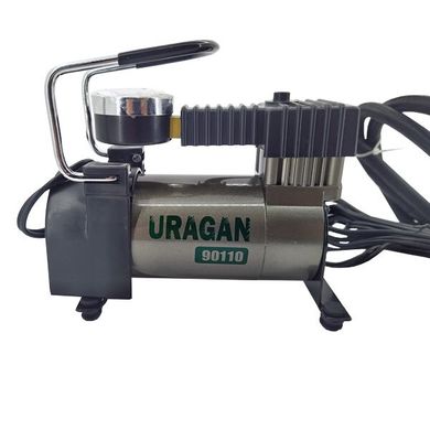 Автомобильный компрессор Uragan 90110 однопоршневой 35 л/мин 12 Вольт