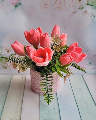 Мило ручної роботи букет тюльпани