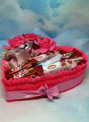 Подарочный набор "Розовое сердце"