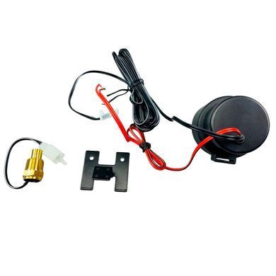 Електронний датчик температури двигуна та напруги 2-в-1 (12/24V, LED синій, різьба 3/8")