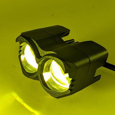 LED фара с четкой световой границей 20W сверхяркая мото-фара 10W х 2 комбо-луч