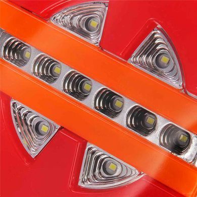 Фонарь LED задний 12В-24В 137х40 мм "Гамбургер" круглый 5.4"