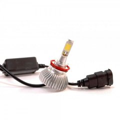Комплект LED ламп SuperLed F8 H11(H8/H9/H16) 12-24V COB (радиатор)