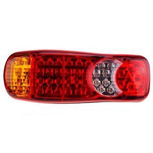 LED Ліхтар задній універсальний 12 Вольт 350х120х85 мм на вантажівки, причепи та напівпричепи