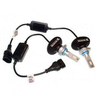 Комплект LED ламп BAXSTER S1 HB4 (9006) 6000K 4000lm CAN+EMS з радіатором Gen3
