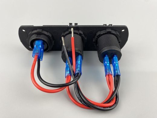 Розетка прикуривателя и USB-зарядка Nilight с цифровым вольтметром